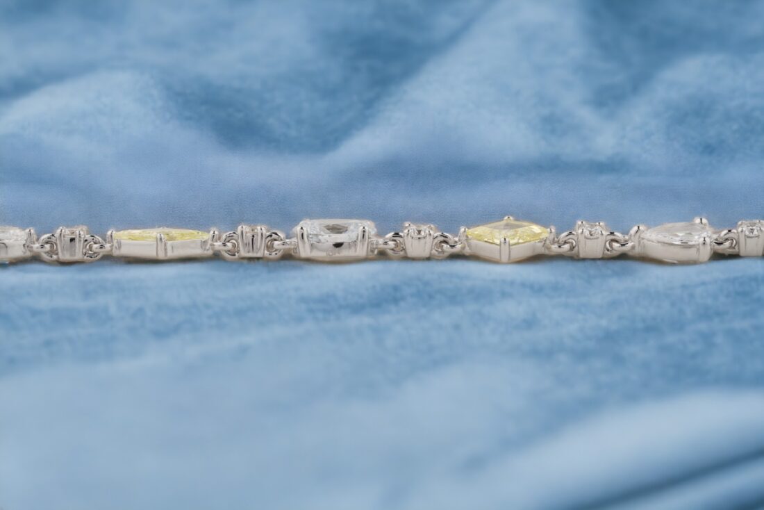 Charu Ladies Diamond Bracelet - Image 2